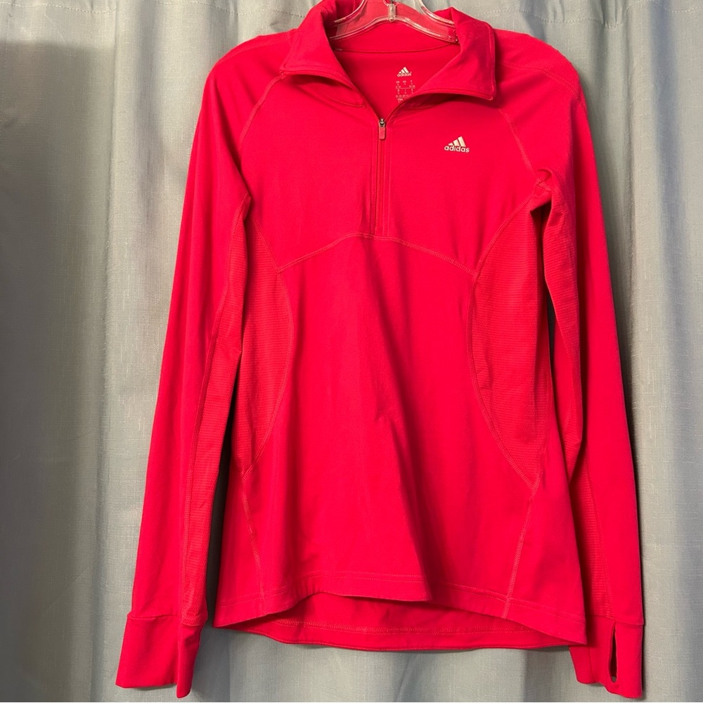 Adidas Climalite Red Pullover